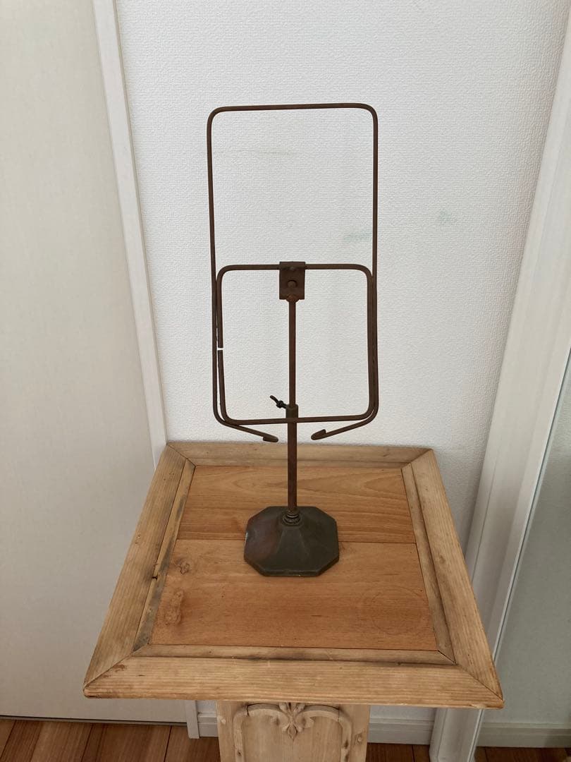 アンティーク サインボードスタンド　譜面台　店舗什器