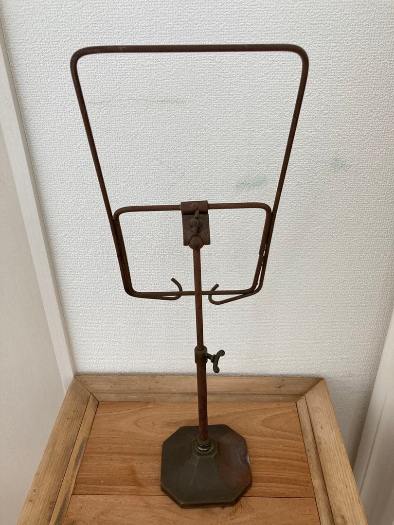 アンティーク サインボードスタンド　譜面台　店舗什器