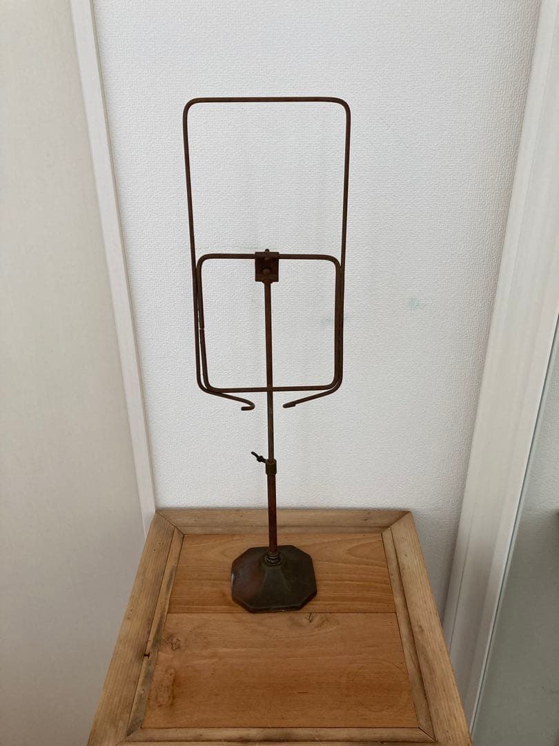 アンティーク サインボードスタンド　譜面台　店舗什器