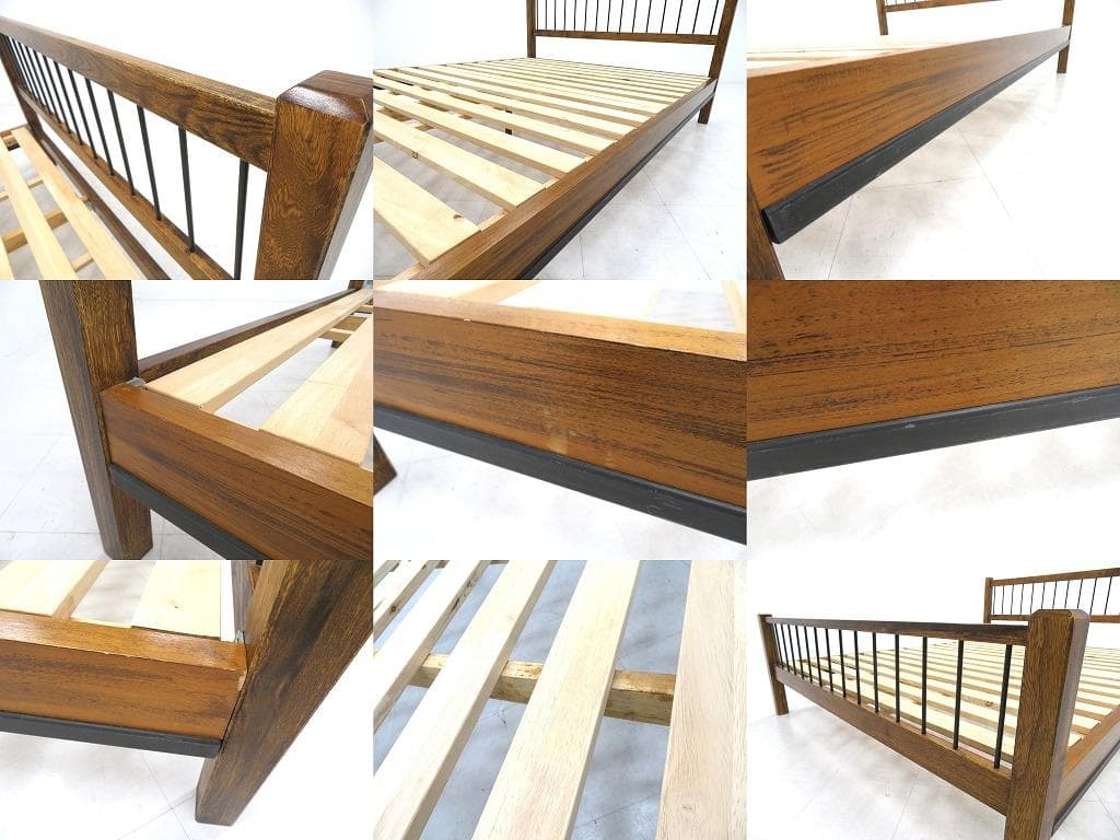 展示品　アクメ　クイーンベッド　ベッドフレーム　ジャーナルスタンダード