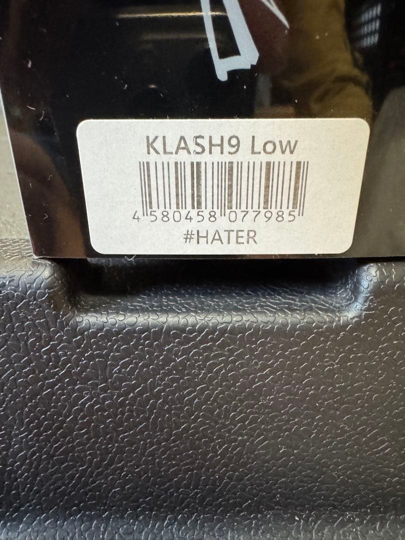 未使用 DRT KLASH9 Lo「HATER」クラッシュ9 タイニークラッシュ