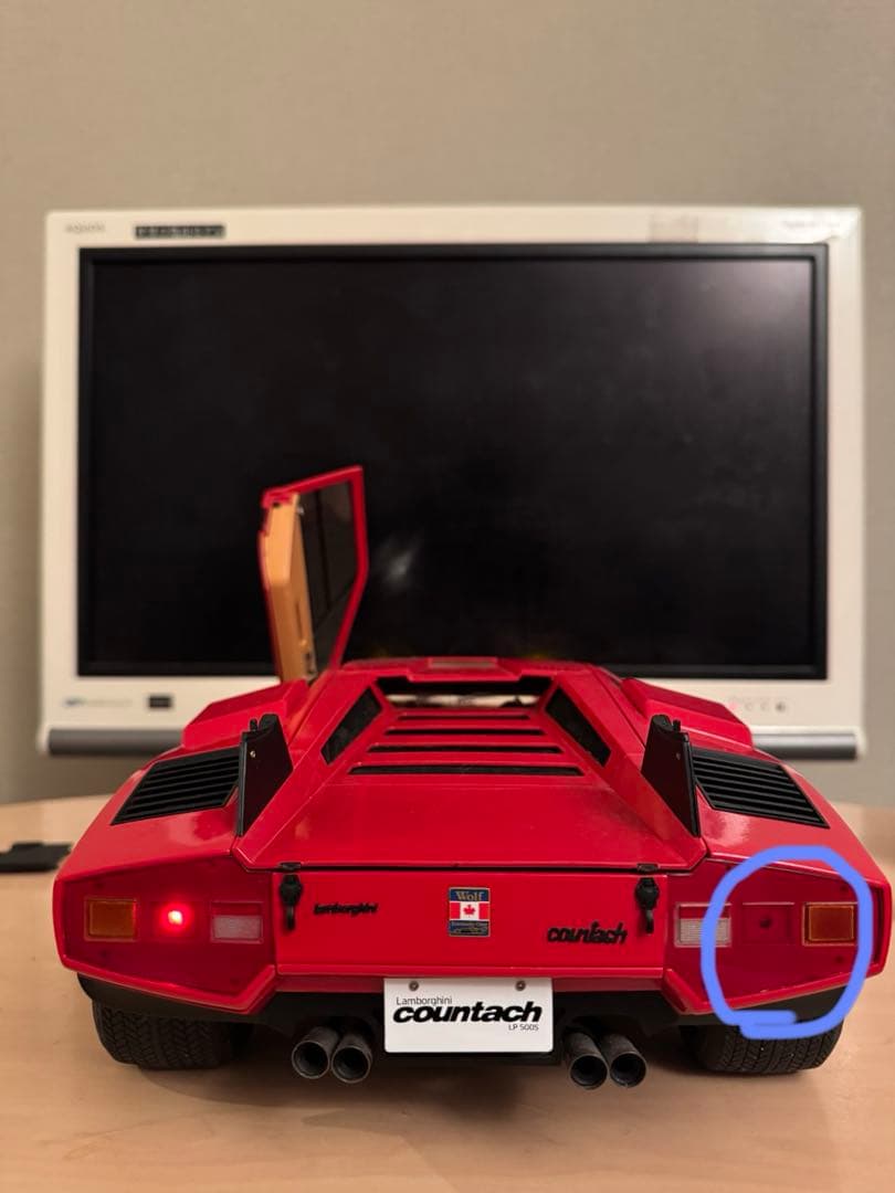 デアゴスティーニ ランボルギーニ カウンタックLP500S 欠品完成品