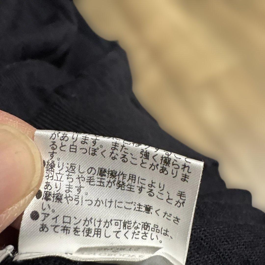 PEARLY GATES ジップアップセーター ブラック