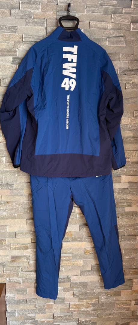 TFW49 ゴルフウェア　セットアップ　ブルー