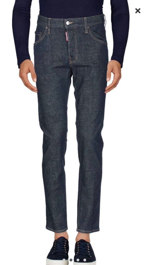 DSQUARED2新品タグ付SKATER JEAN ワンウォッシュブルー44