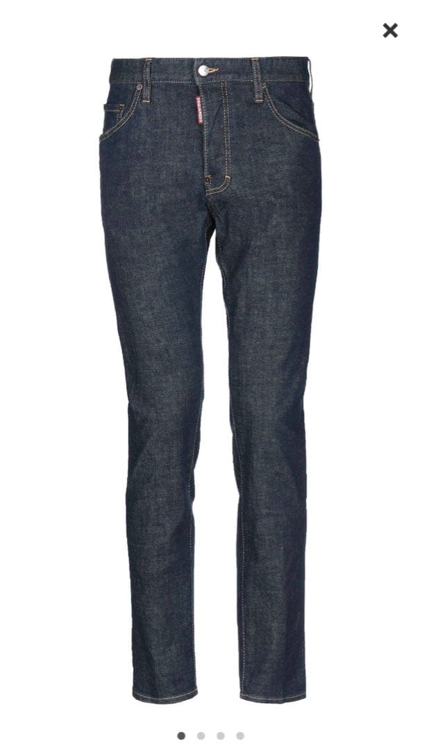 DSQUARED2新品タグ付SKATER JEAN ワンウォッシュブルー44