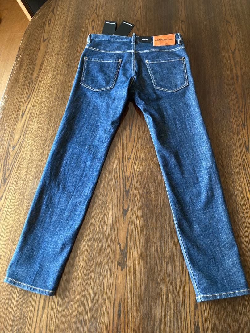 DSQUARED2新品タグ付SKATER JEAN ワンウォッシュブルー44