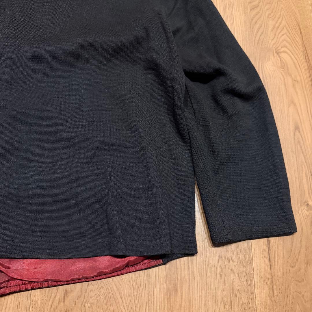 レザー切り替え◎ 60s SEARS イングランド製 カーディガン ビンテージ