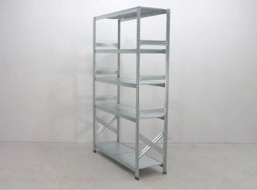 LSISTEM メタルシステム5段　メタルラック　1270mm 収納