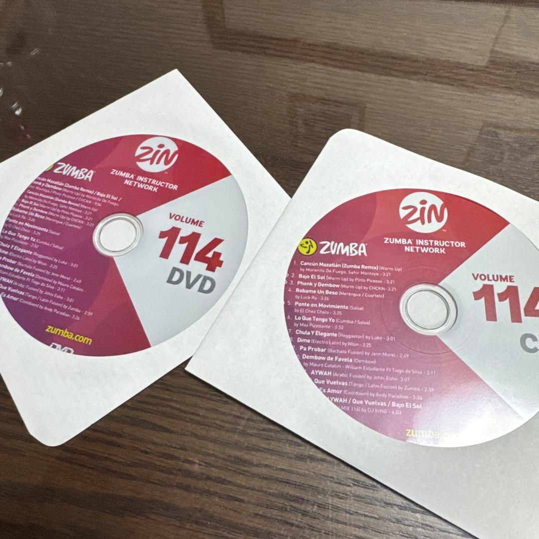 最新 ZIN 114 CD DVD ズンバ zumba zin114 - メルカリ