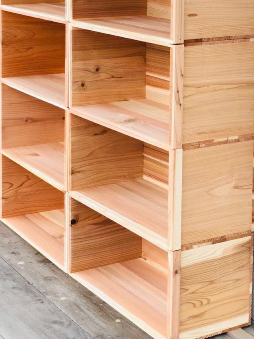 marumaru りんご箱 3箱 & 収納小箱 2箱