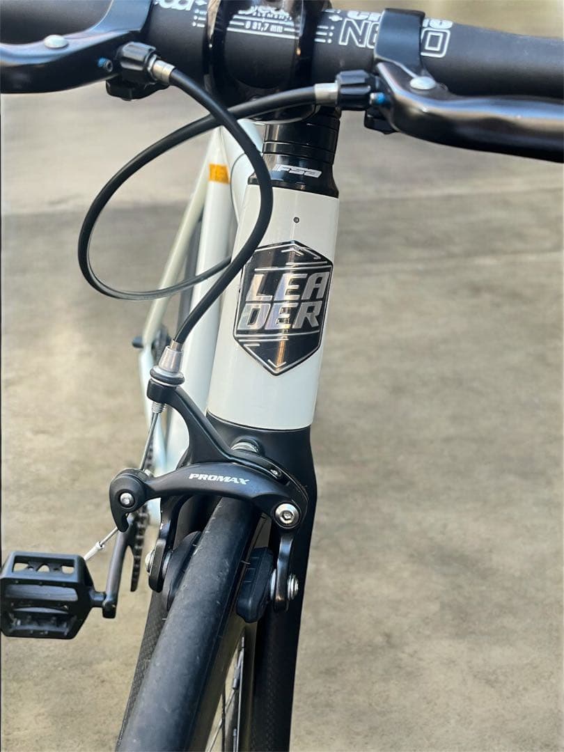 LEADER 735TR ピストバイク リーダーバイク ホワイト