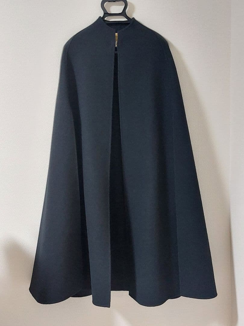 マディソンブルー MADISONBLUE ポンチョ ケープ コート 0 黒