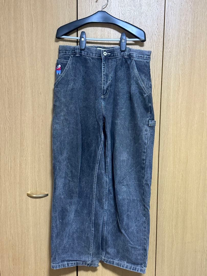 スケートボード polar skate co. silver black M