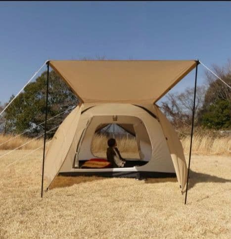 IGNIOドーム型テント　 スタートパッケージ　4-6人用　【美品】