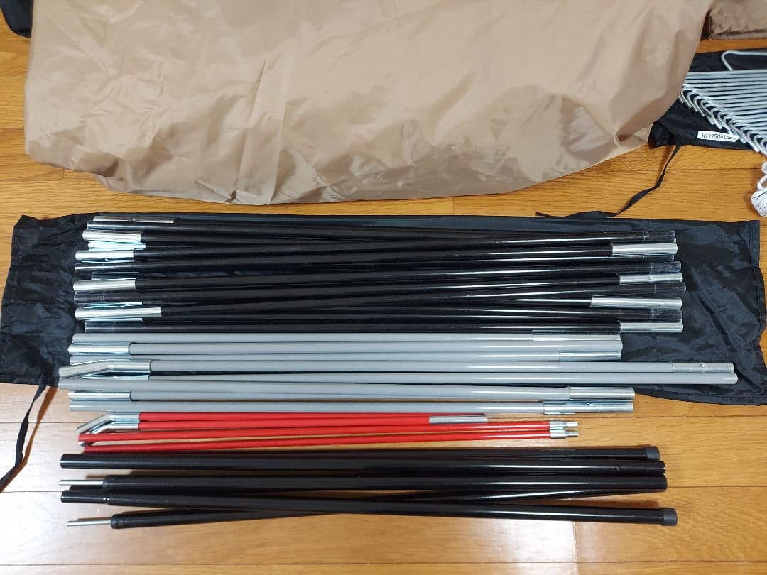 IGNIOドーム型テント　 スタートパッケージ　4-6人用　【美品】