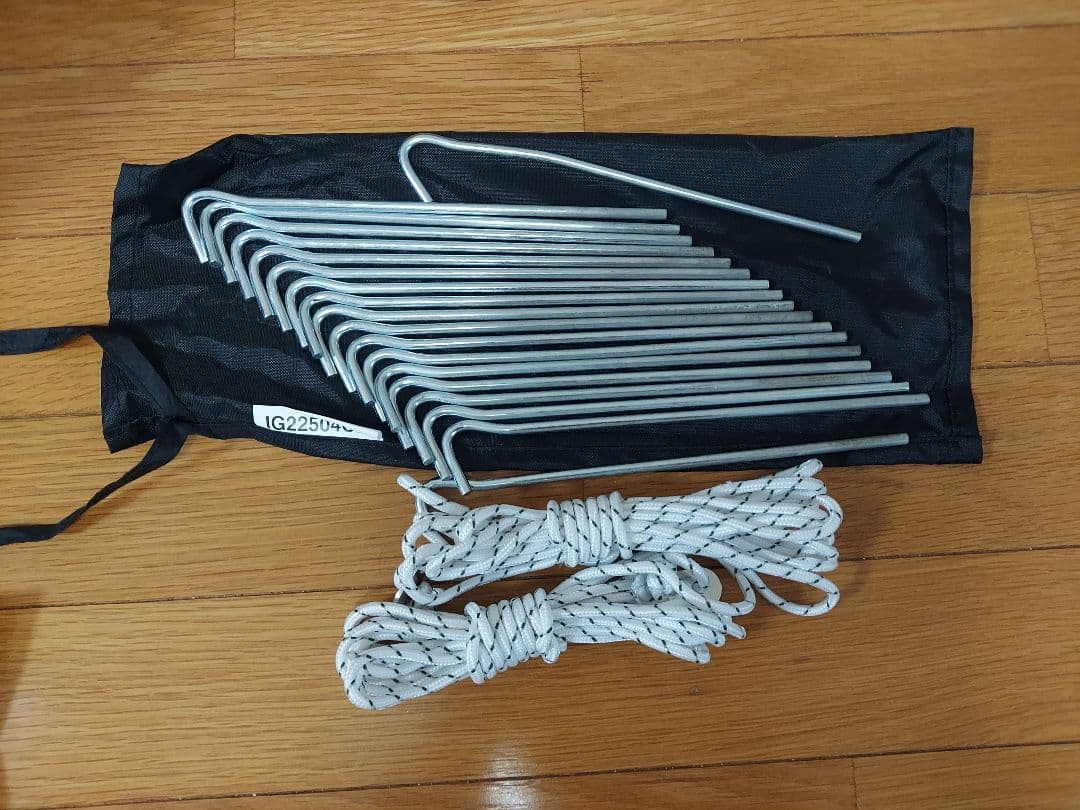 IGNIOドーム型テント　 スタートパッケージ　4-6人用　【美品】