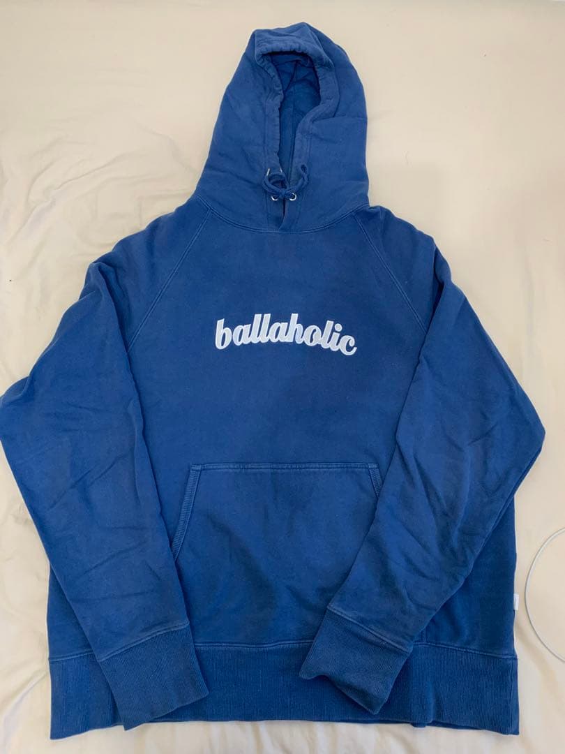 ballaholic Logo Sweat Hoodie(dark blue)