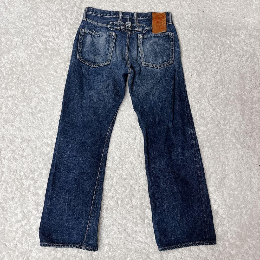 KAPITAL 岡山御津工場産 赤耳 シンチバック ストレートデニム 29