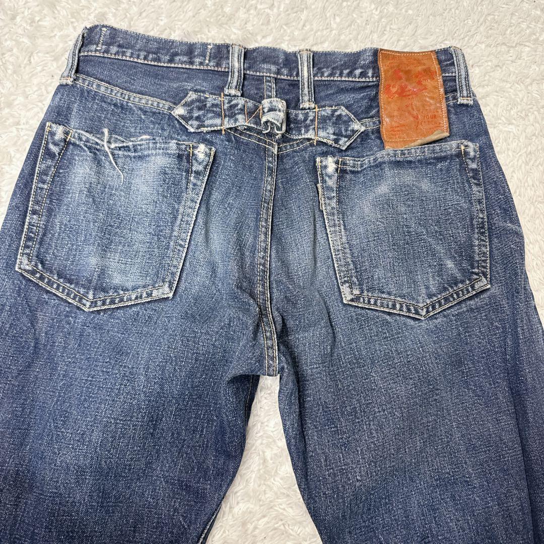 KAPITAL 岡山御津工場産 赤耳 シンチバック ストレートデニム 29