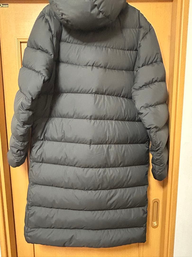 Nike ナイキ　フード付きダウンコート ベンチコート　Lサイズ ブラック