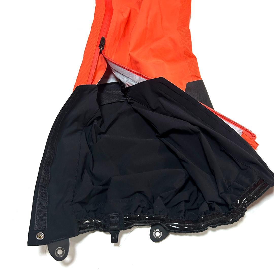 新品　ノースフェイス　Ｌサイズ　スキー スノボー アルパイン パンツ　オレンジ