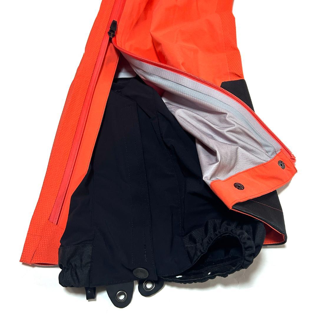 新品　ノースフェイス　Ｌサイズ　スキー スノボー アルパイン パンツ　オレンジ