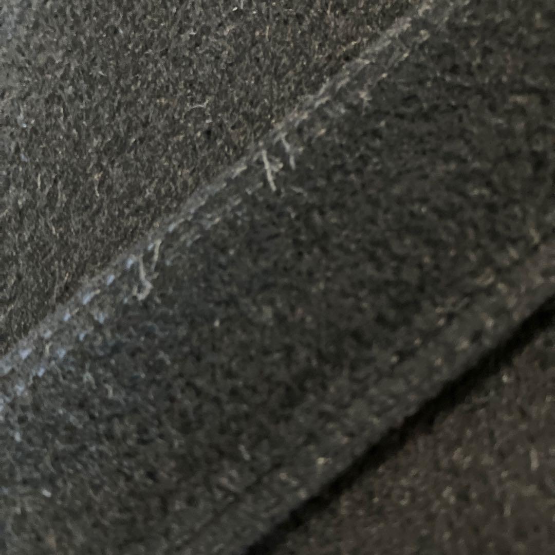 リバーシブル黒ロングコート