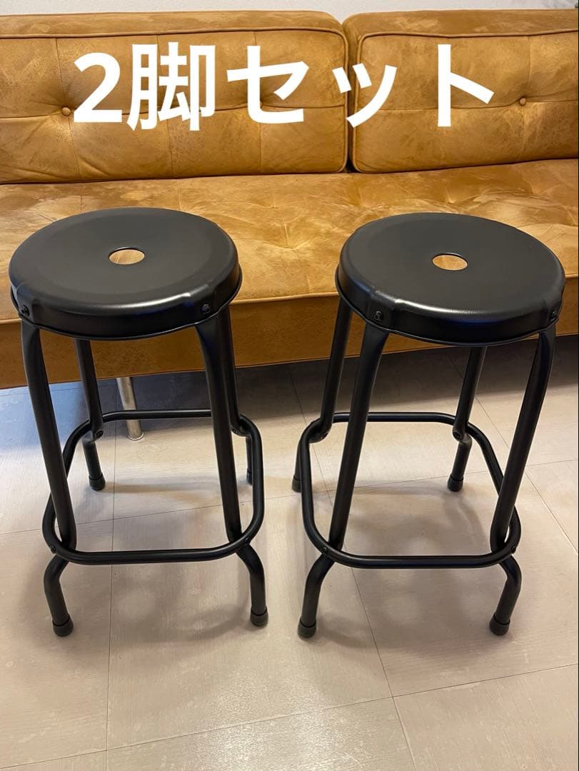 ①【IKEA】イケア バースツール RASKOG ロースコグ 2脚セット - メルカリ