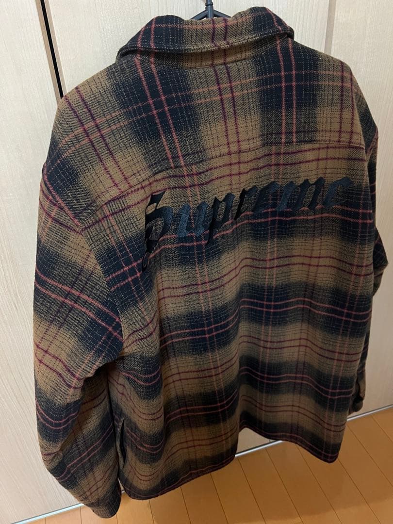 トップス Supreme Lined Flannel Snap Shirt \"Black\"