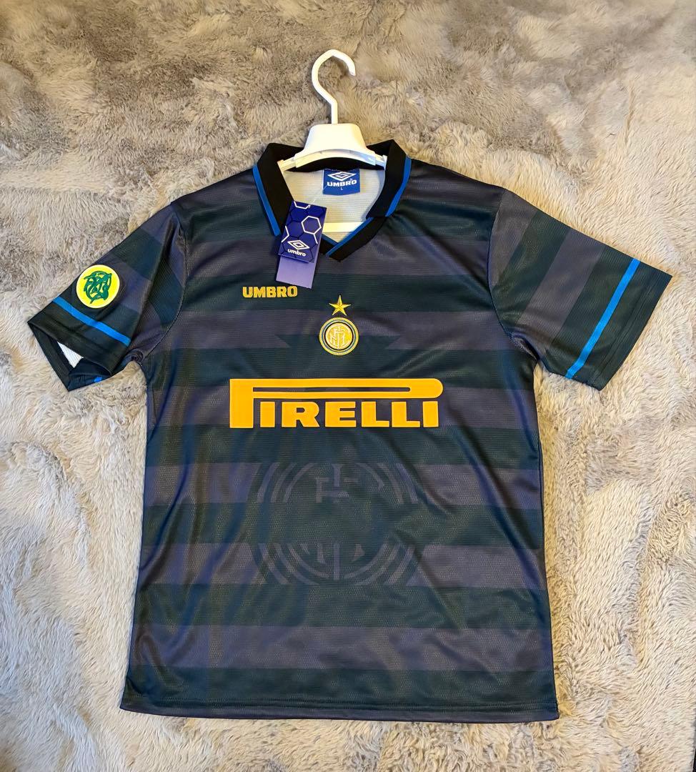 新品 激レア】アンブロ インテル 97-98 3rd ロナウド Lサイズ - メルカリ