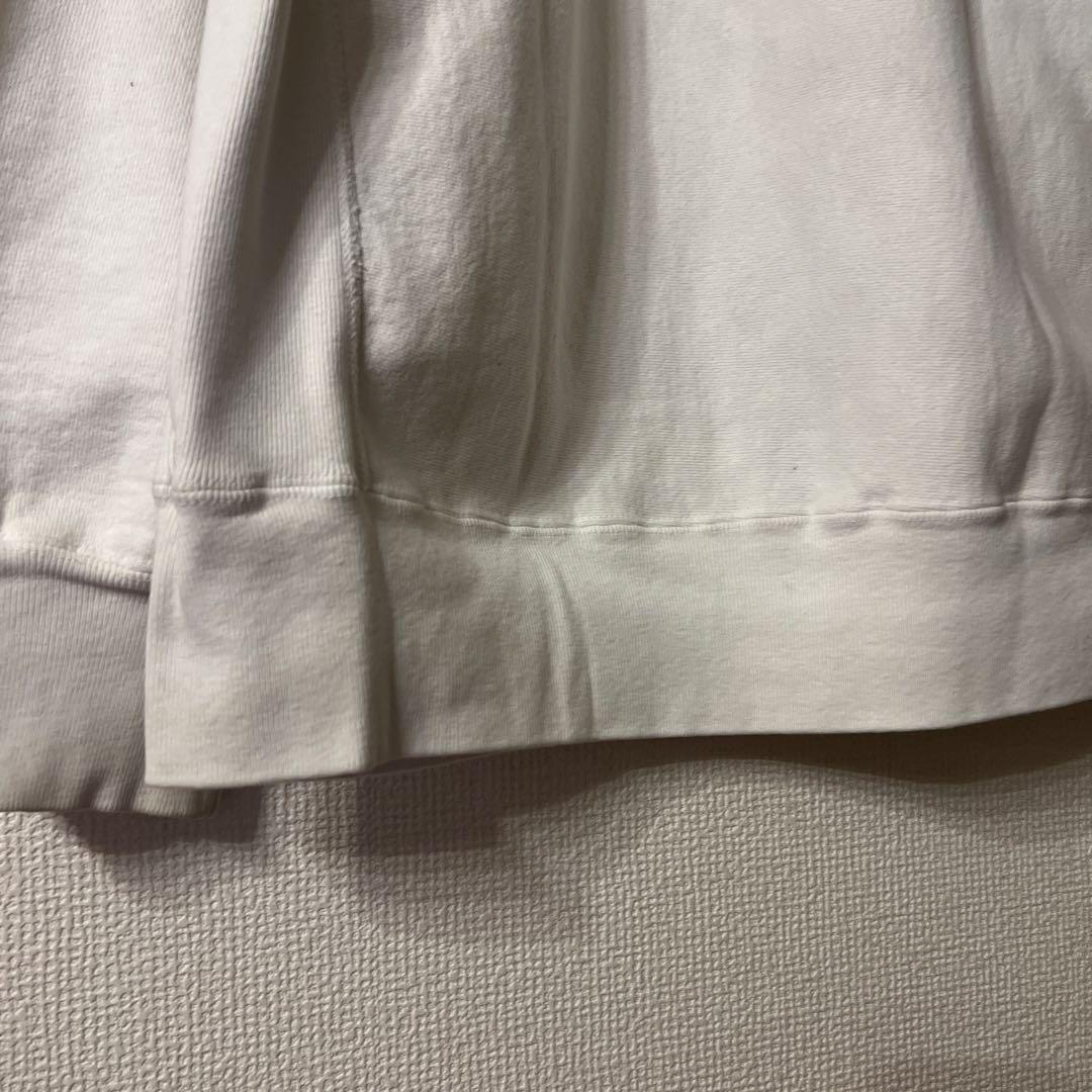 80s Champion リバースウィーブ XL USA製 無地 白