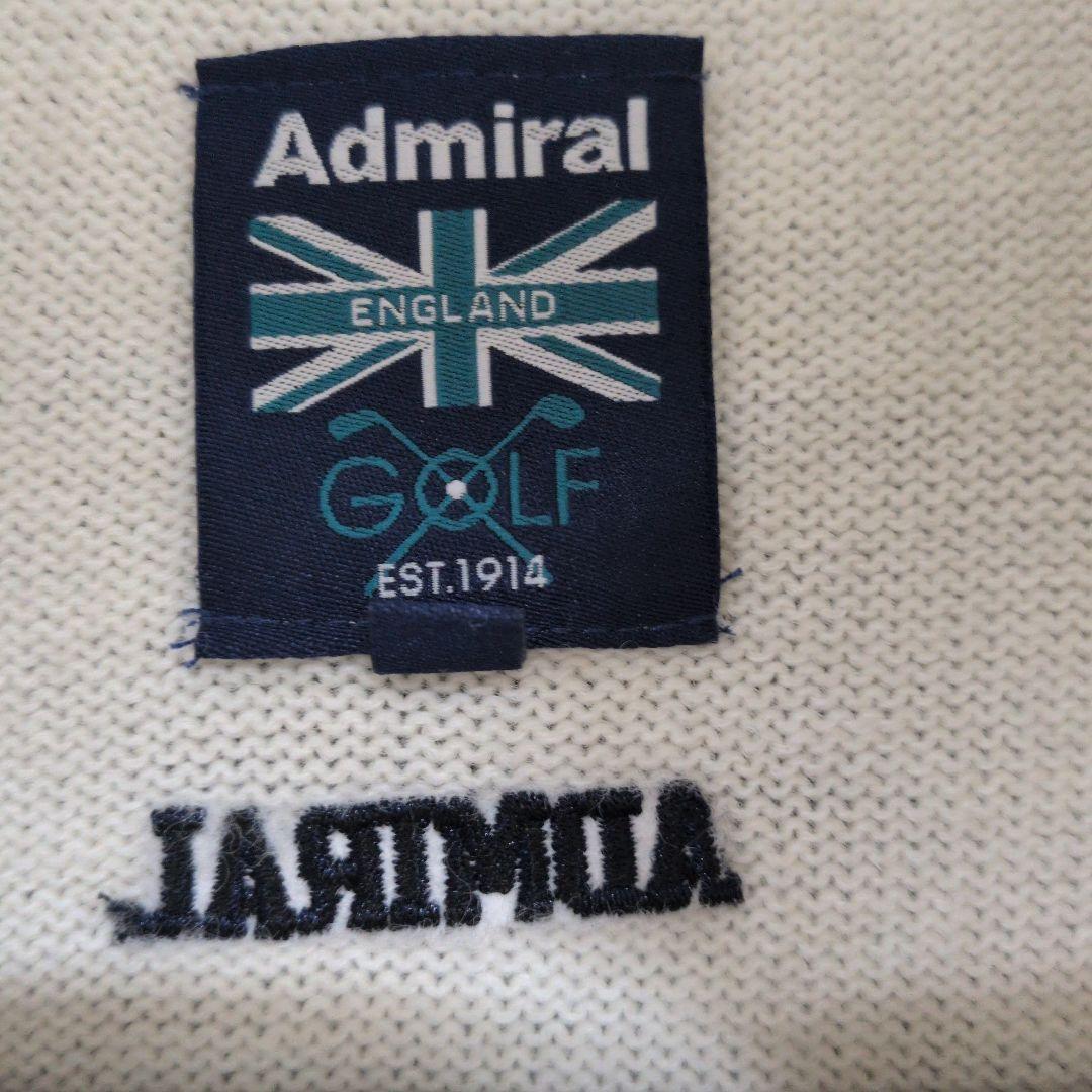 【新品】Admiral ゴルフジャケット M ホワイト