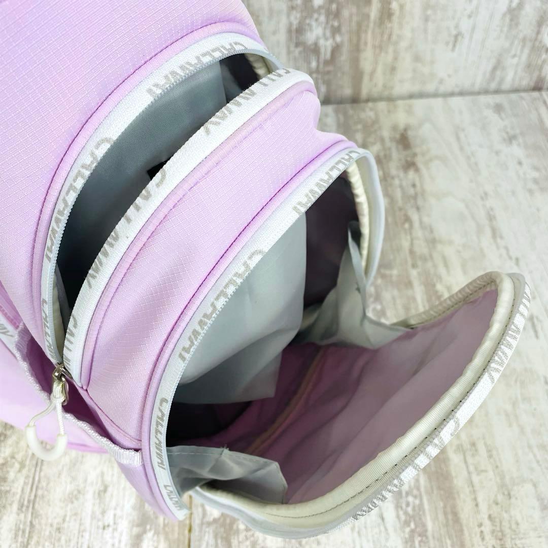 CALLAWAYキャロウェイ　キャディバッグ アトラクティブ スタンド　ピンク