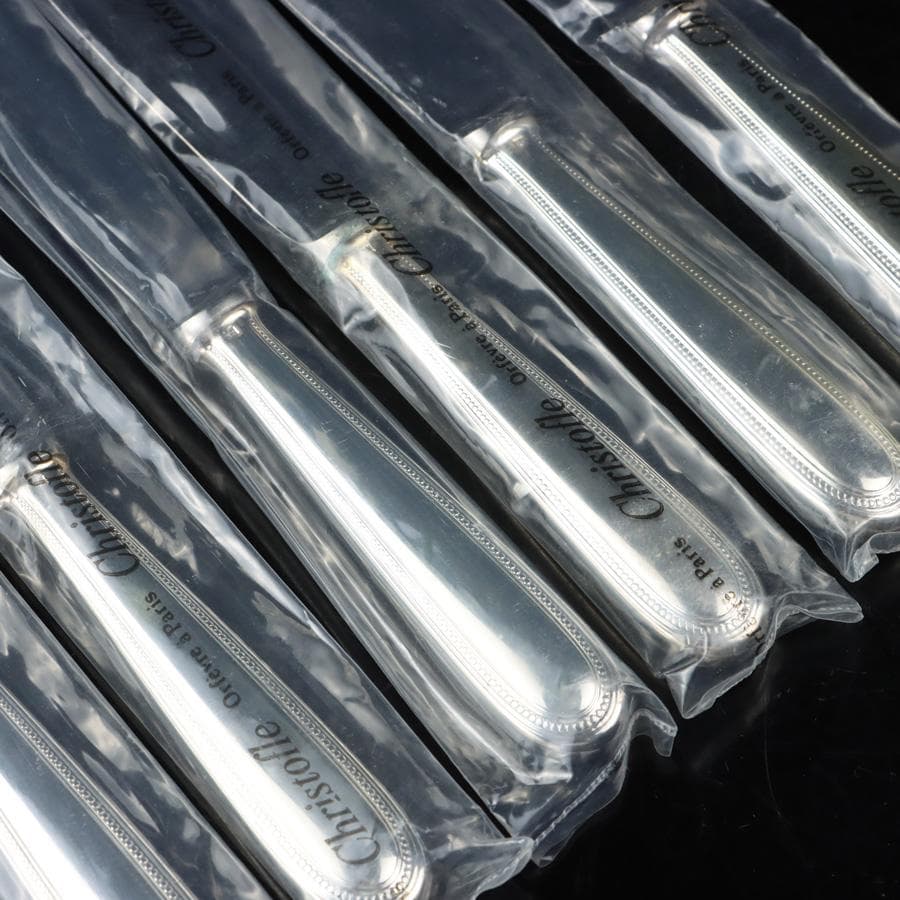 Y2798-1 クリストフル パール テーブルナイフ 6本セット - メルカリ