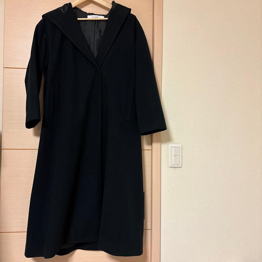 my favorite DANSKIN ブラック ロングコート - メルカリ