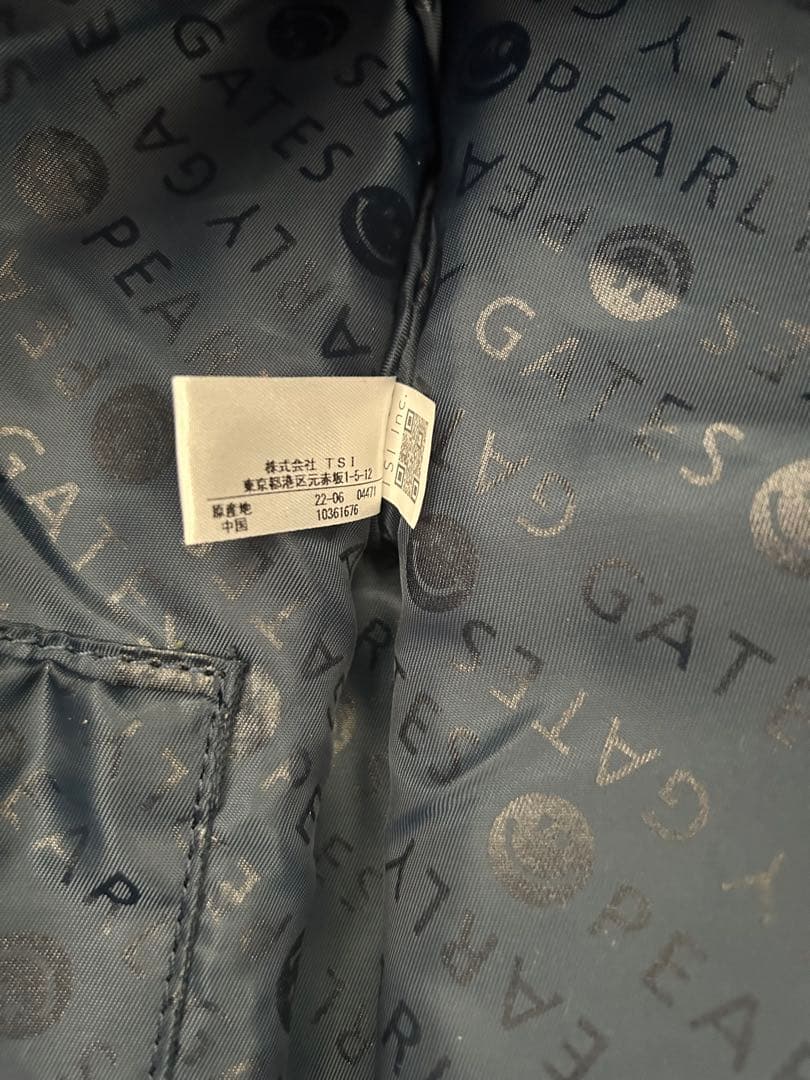 美品‼️ パーリーゲイツ ロッカーバッグ トートバッグ 花柄 ホワイト 大容量