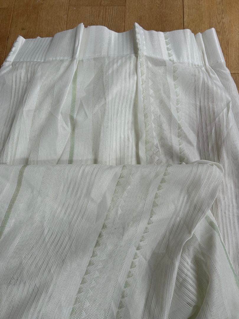 【日曜23:59までの価格！】unico ドレープ&レースカーテンセット 両開き