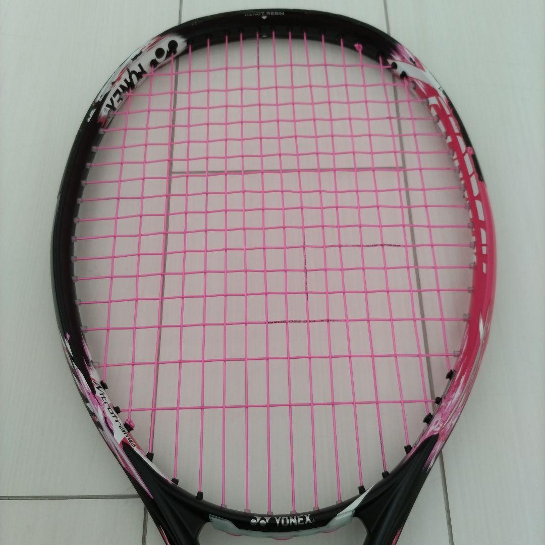 YONEX 軟式テニスラケット ピンク/黒 ジオブレイク５０ｖｓ　UL1