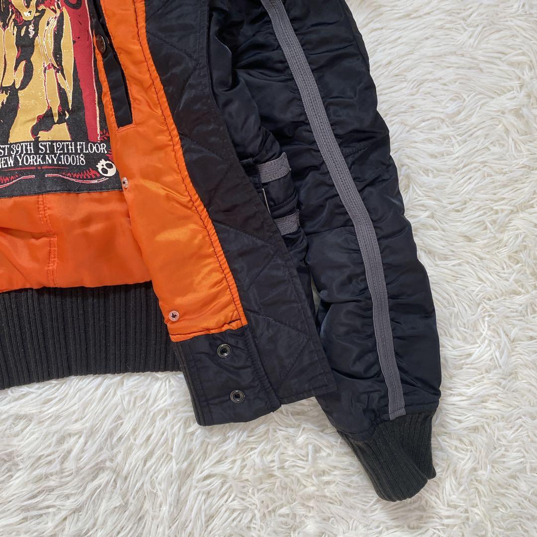 人気モデル 美品 アヴィレックス フライトジャケット N-2B 黒 ブラック