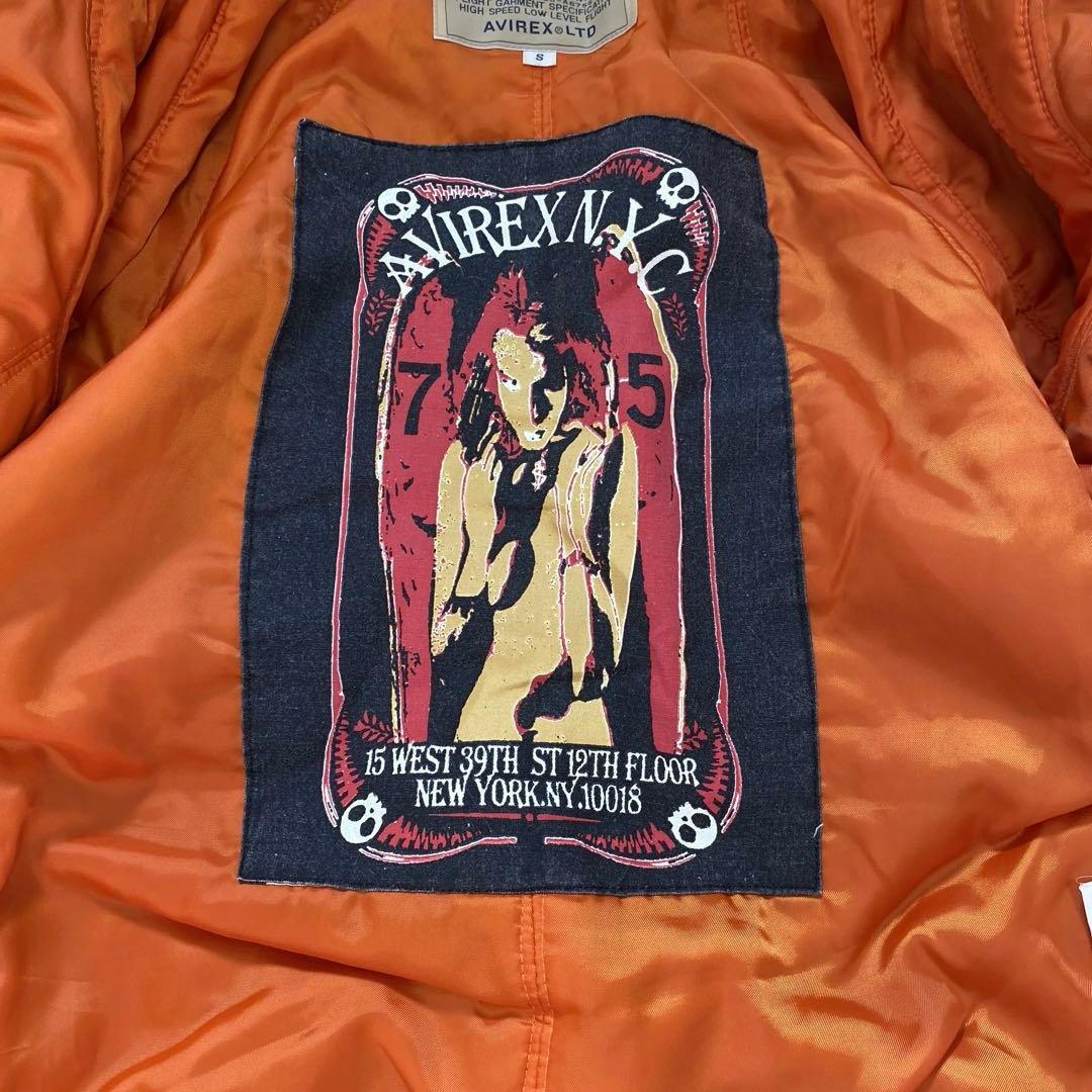 人気モデル 美品 アヴィレックス フライトジャケット N-2B 黒 ブラック