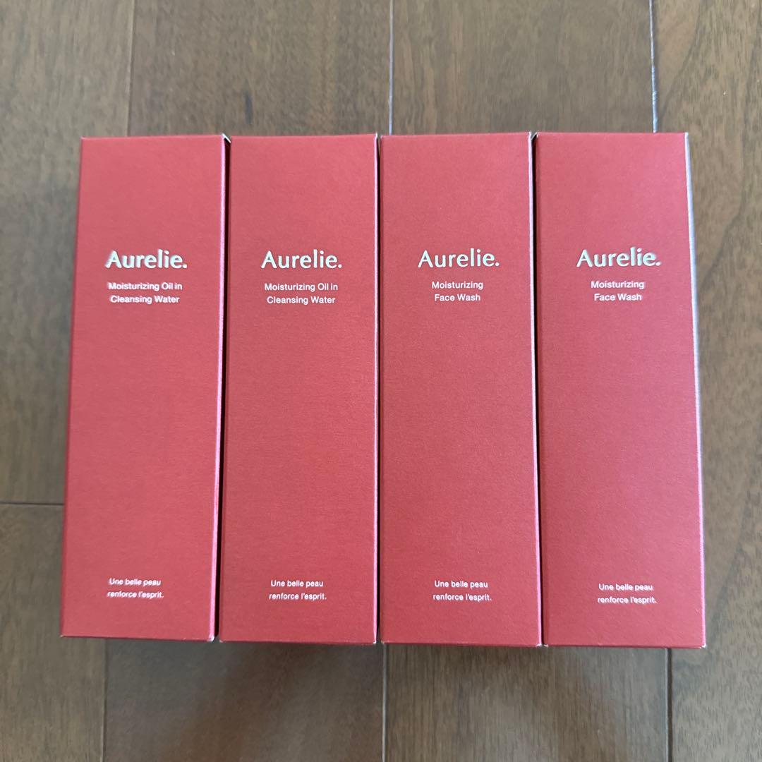 Aurelie クレンジング、洗顔料　各2個セット