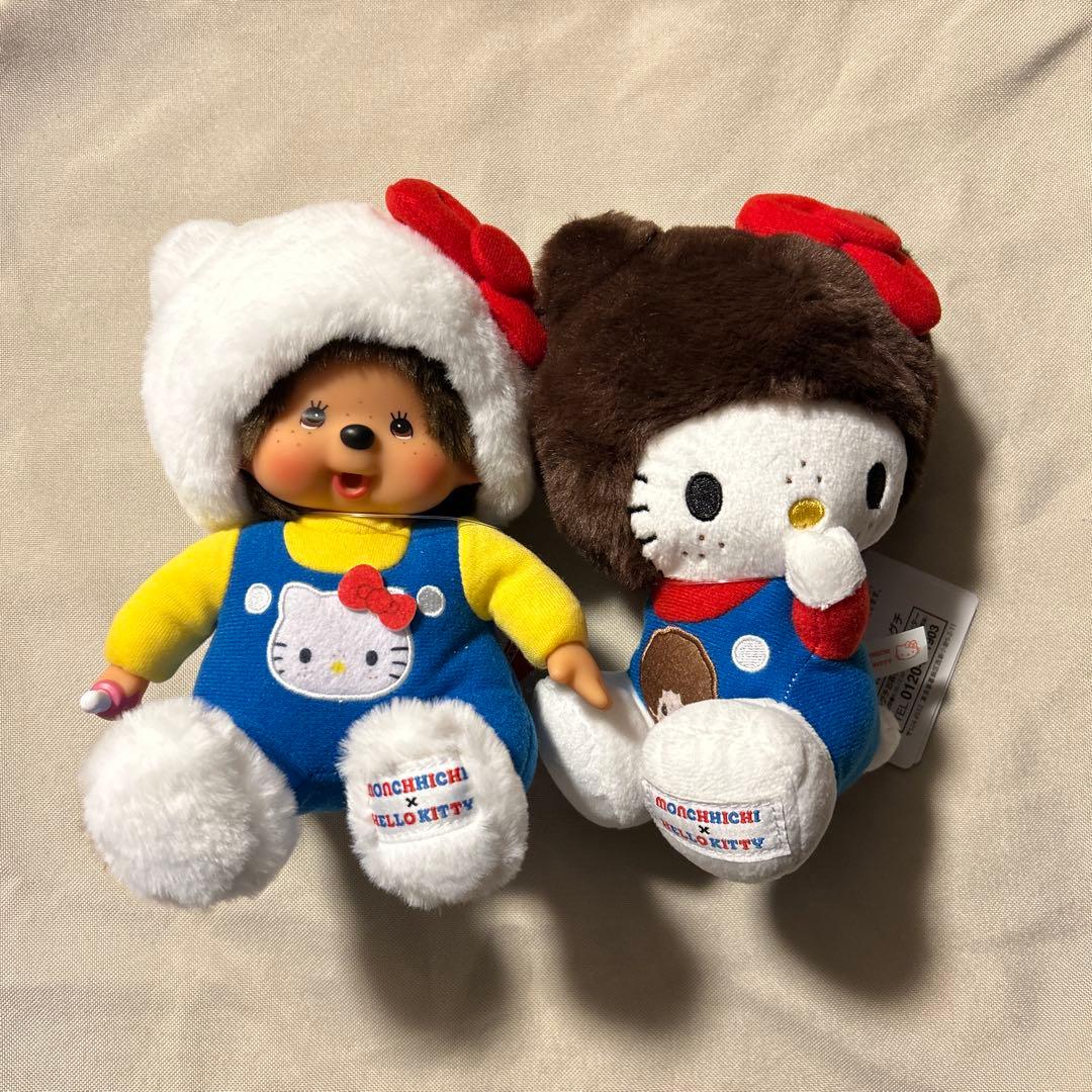 ハローキティ×モンチッチ S モンチッチ キティ 2点セット まとめ 新品