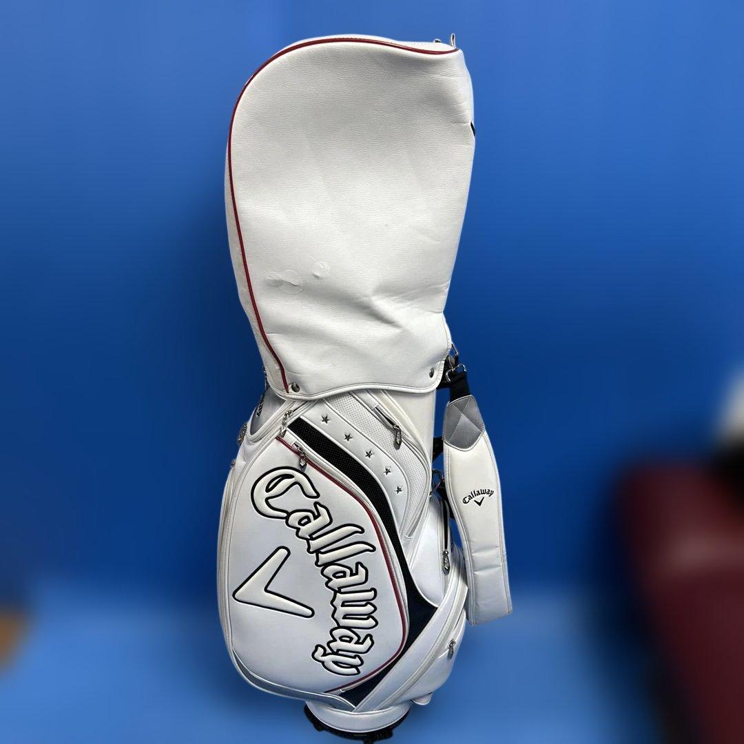 Callaway キャディバッグ ホワイト美品商品