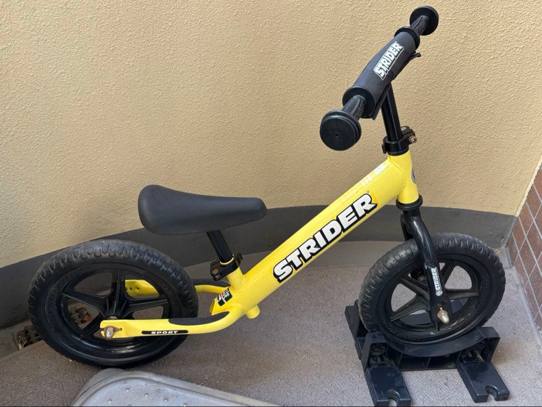 3点セット STRIDER SPORT ストライダー バランスバイク イエロー