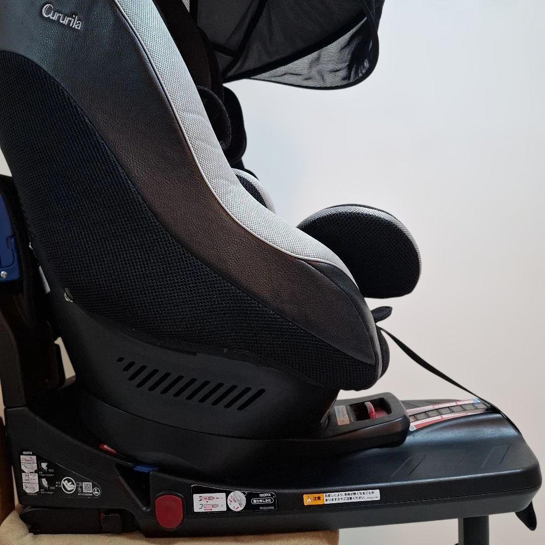 【美品】Aprica クルリラ isofix モアレラブラック