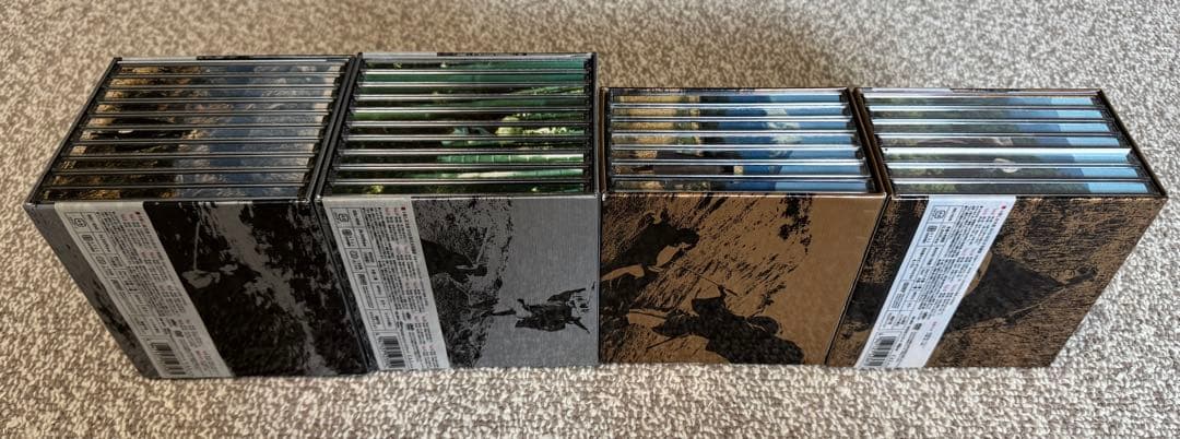 【フルセット】木枯し紋次郎DVD-BOX1～4(計34枚)市川崑劇場 中村敦夫他