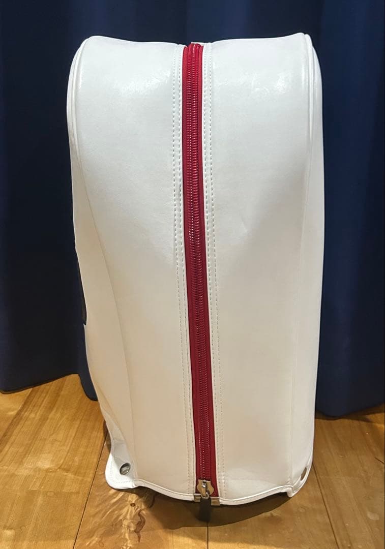 ビ*ビ様 PEARLY GATES 89 ゴルフキャディバッグ ホワイト/レッド