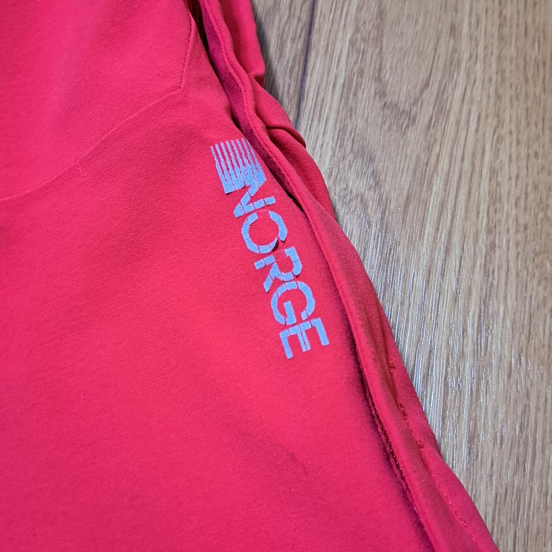 Phenix Lサイズ ノルウェーチーム フルジップパンツ 赤