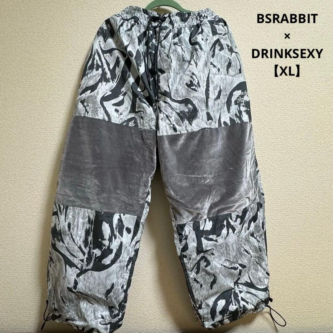 BSRABBIT × DRINKSEXY【XL】 スノーボードウェア パンツ